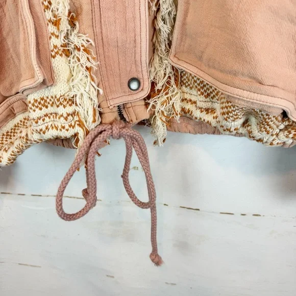 Free People | Everything Nice Multi Media Oversized Jacket, M - Picture 9 of 14